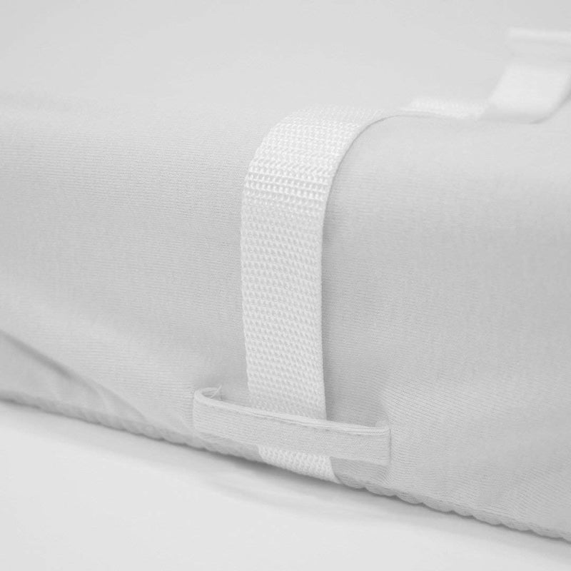 Betty Dain Stretch Jersey Universal Baby Infant Changing Pad Cover, 100% Cotton, Deep Corner Pockets Fit Changing Pads Snugly, Machine Washable, Tumble Dry Low, White - Image 3